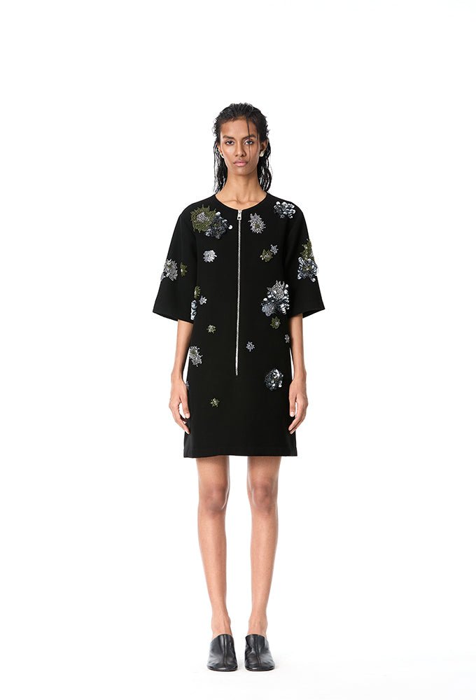 'ZINNIA' Embellished Dress - Kanika Goyal Label