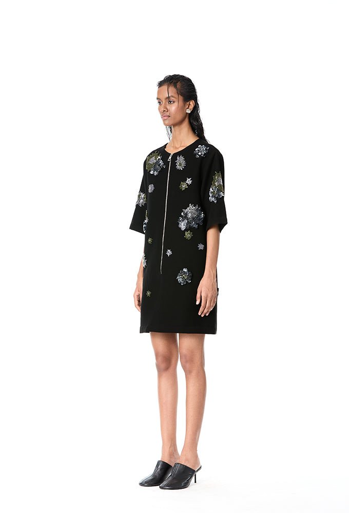 'ZINNIA' Embellished Dress - Kanika Goyal Label