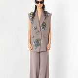 'ZINNIA' VEST - Kanika Goyal Label